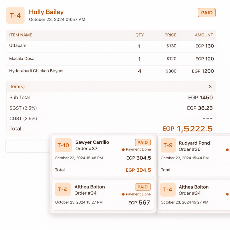 Effortless Menu Management
